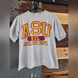 Vintage 1989 Gray ASU Athletic Dept. T-Shirt